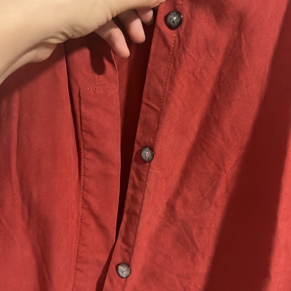 August silk burnt orange set, size L - Picture 4 of 8